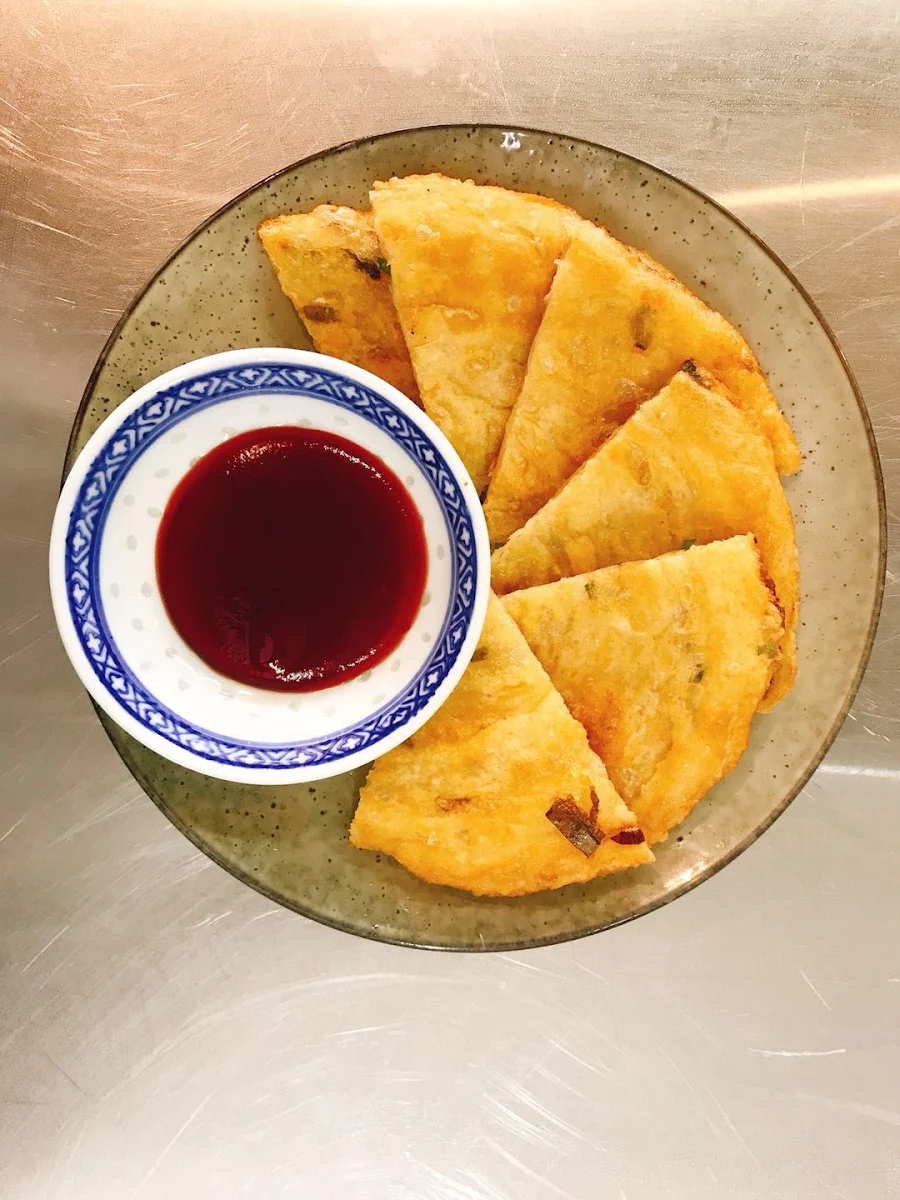 Spring Onion Pancake, Tasty Asian