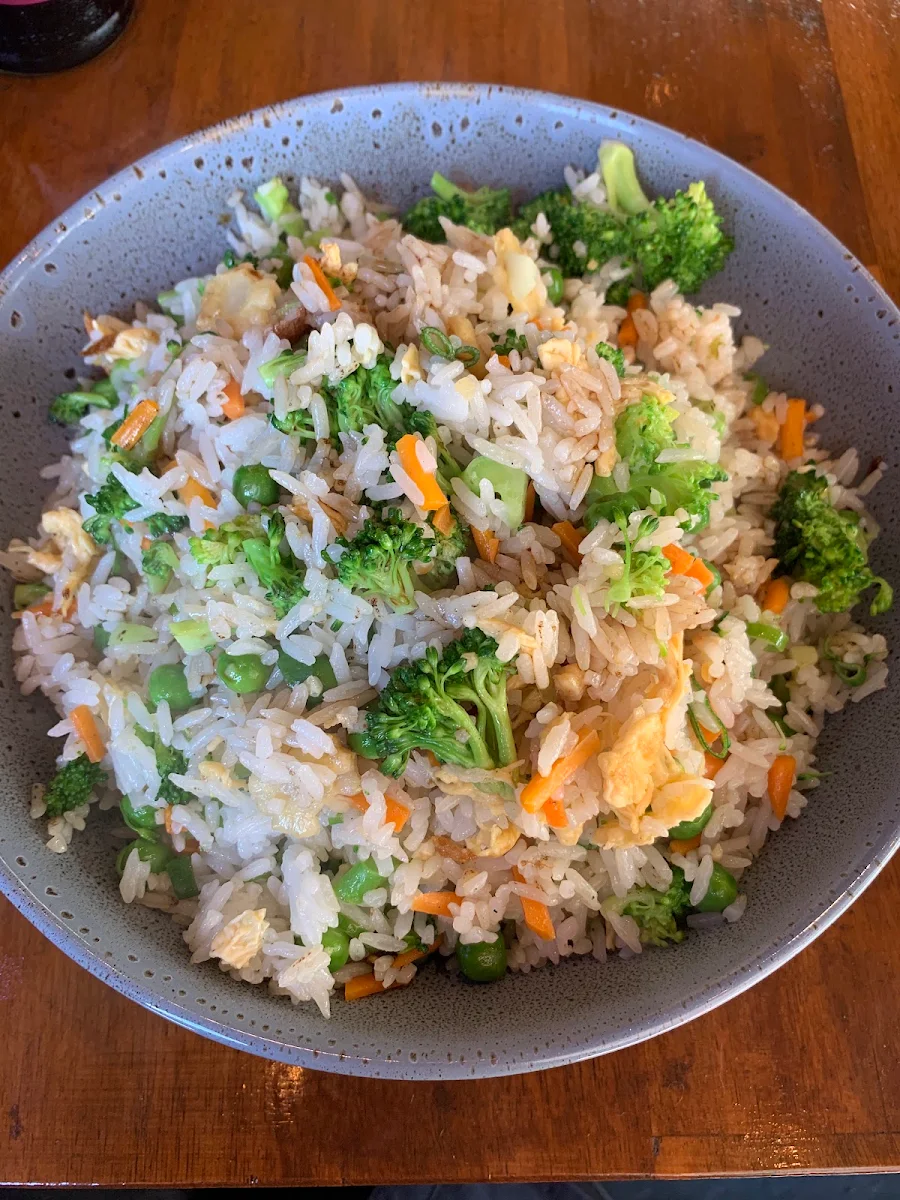 Vegetarian Fried Rice, Tasty Asian