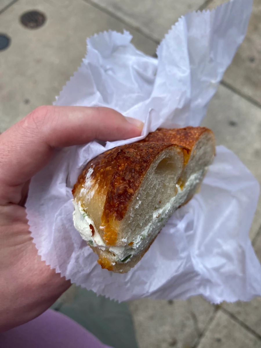 Cream Cheese Bagel Sandwich