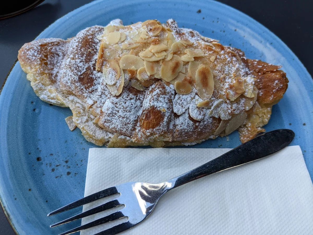 Almond Croissant, Montano's Patisserie Cafe.