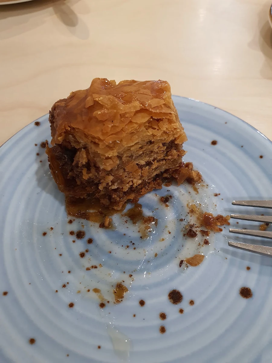 Baklava, Montano's Patisserie Cafe.