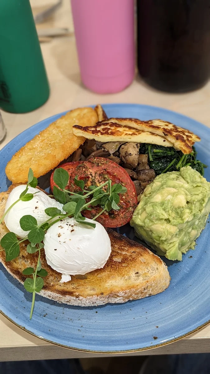 Veggie Brekkie, Montano's Patisserie Cafe.