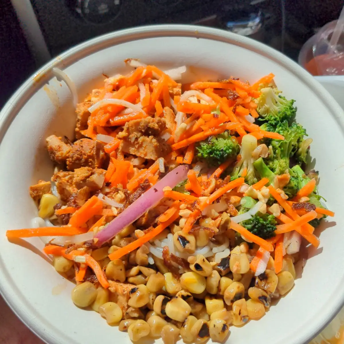 Teriyaki Chicken with Rice Noodles