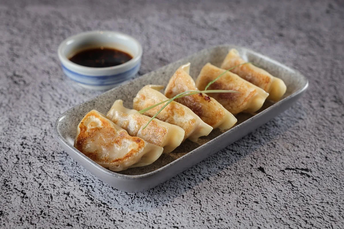 Pan-Fry Pork Dumplings, Food World Asian Fusion
