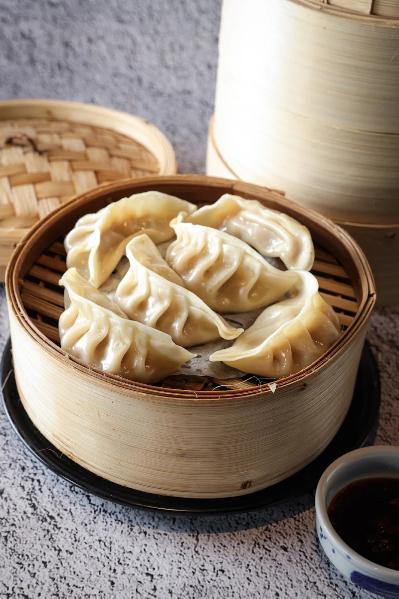 Steamed Dumplings, Food World Asian Fusion