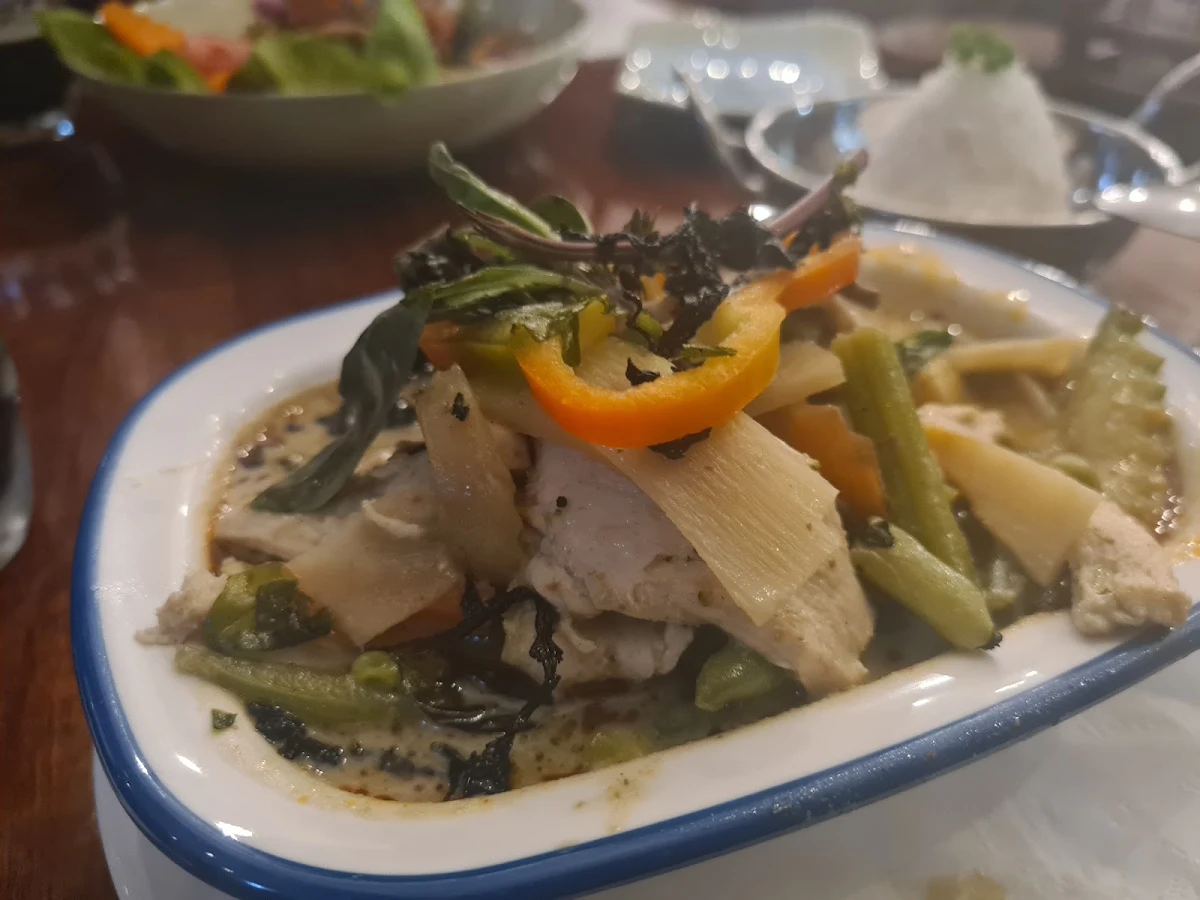 Authentic Thai Green Curry Chicken