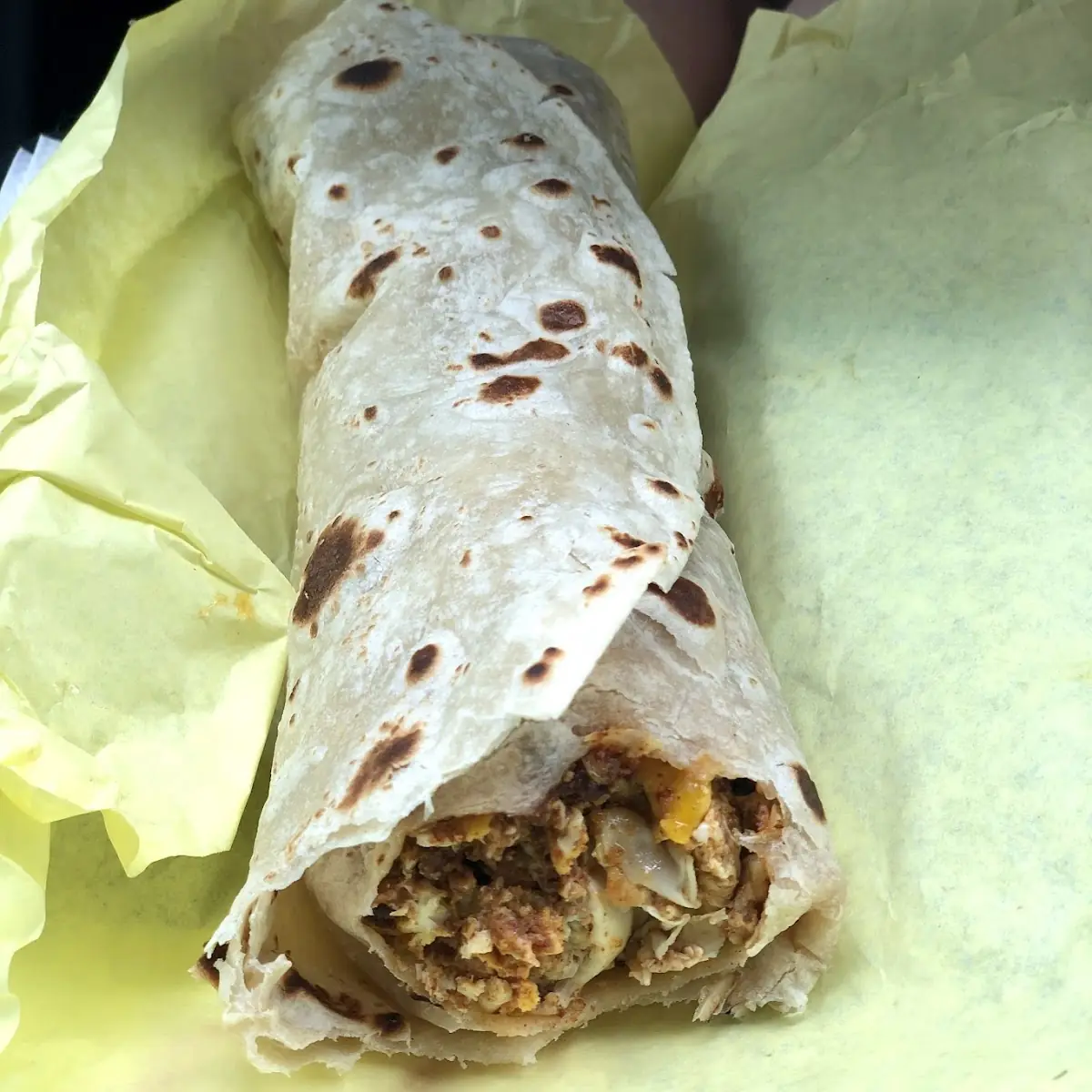 Egg & Cheese Breakfast Burrito