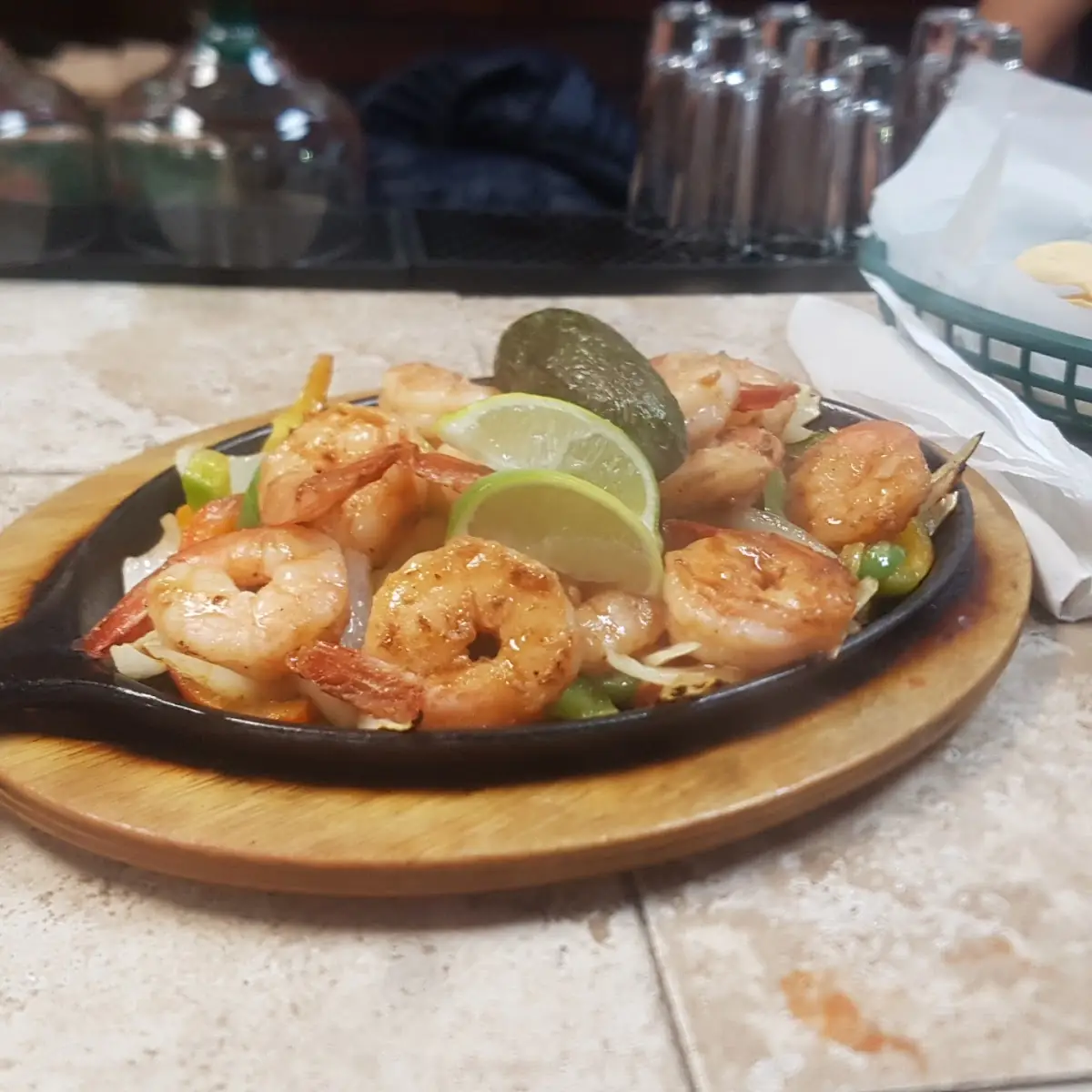 Shrimp Fajitas