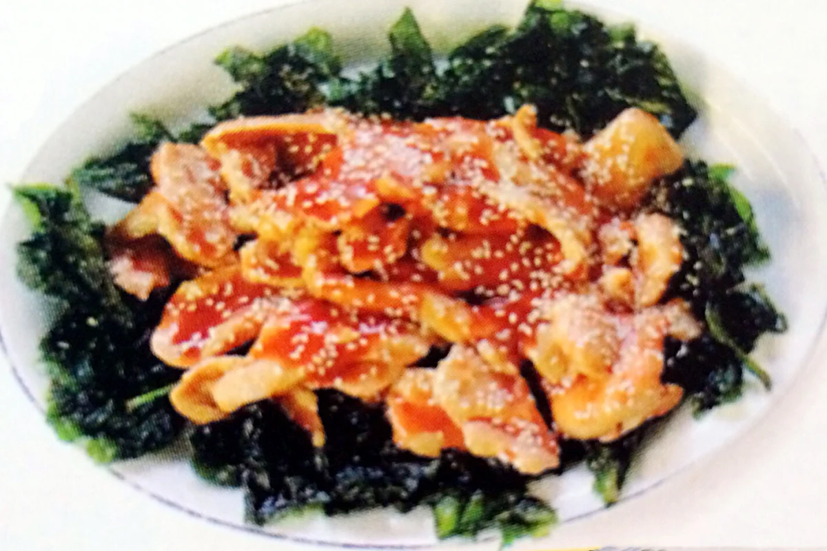 93. Bœuf sauté avec poivrons et sauce aux fèves noires 豉椒牛肉 Fried Beef with Pepper and Black Bean Sauce
