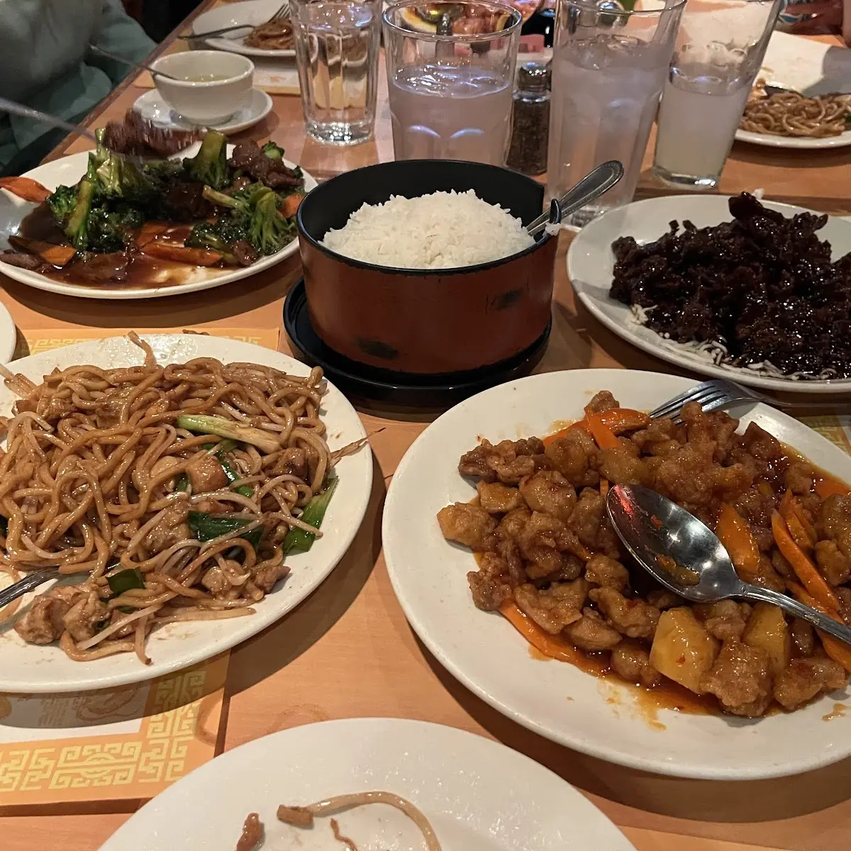 Chicken Chow Mein Crispy Chicken