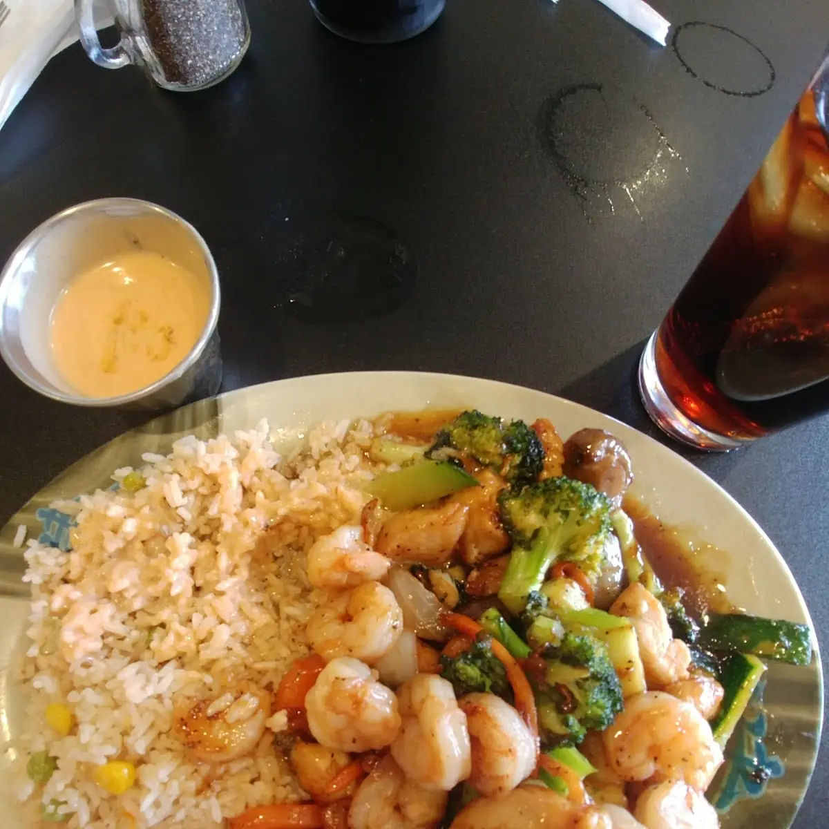 Teriyaki Chicken Shrimp