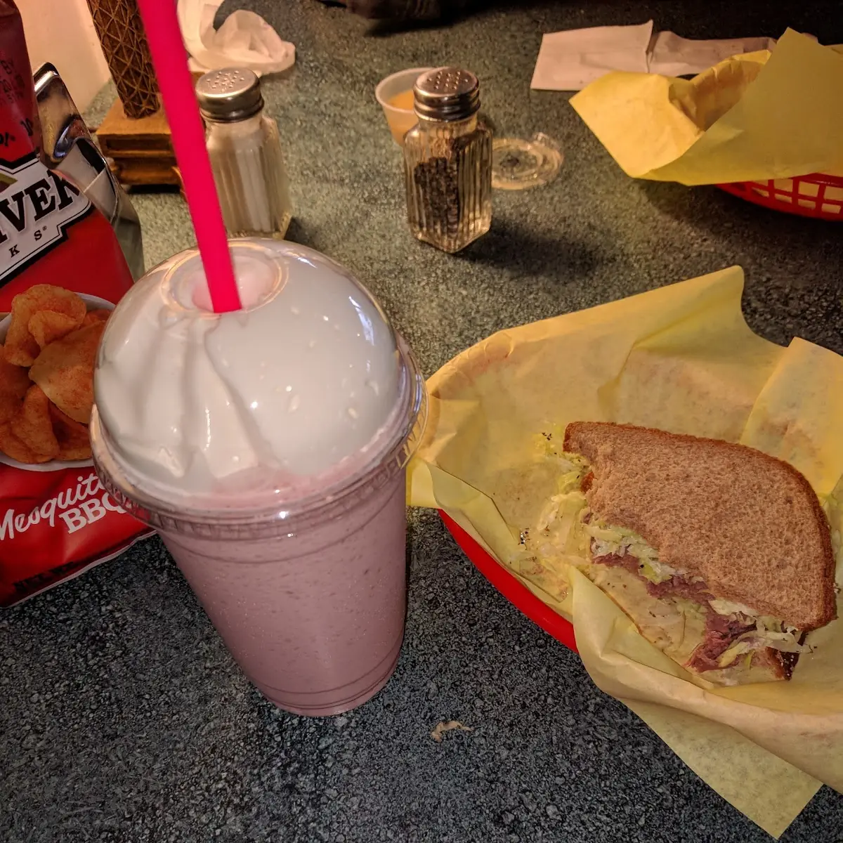Roast Beef and a Smoothie