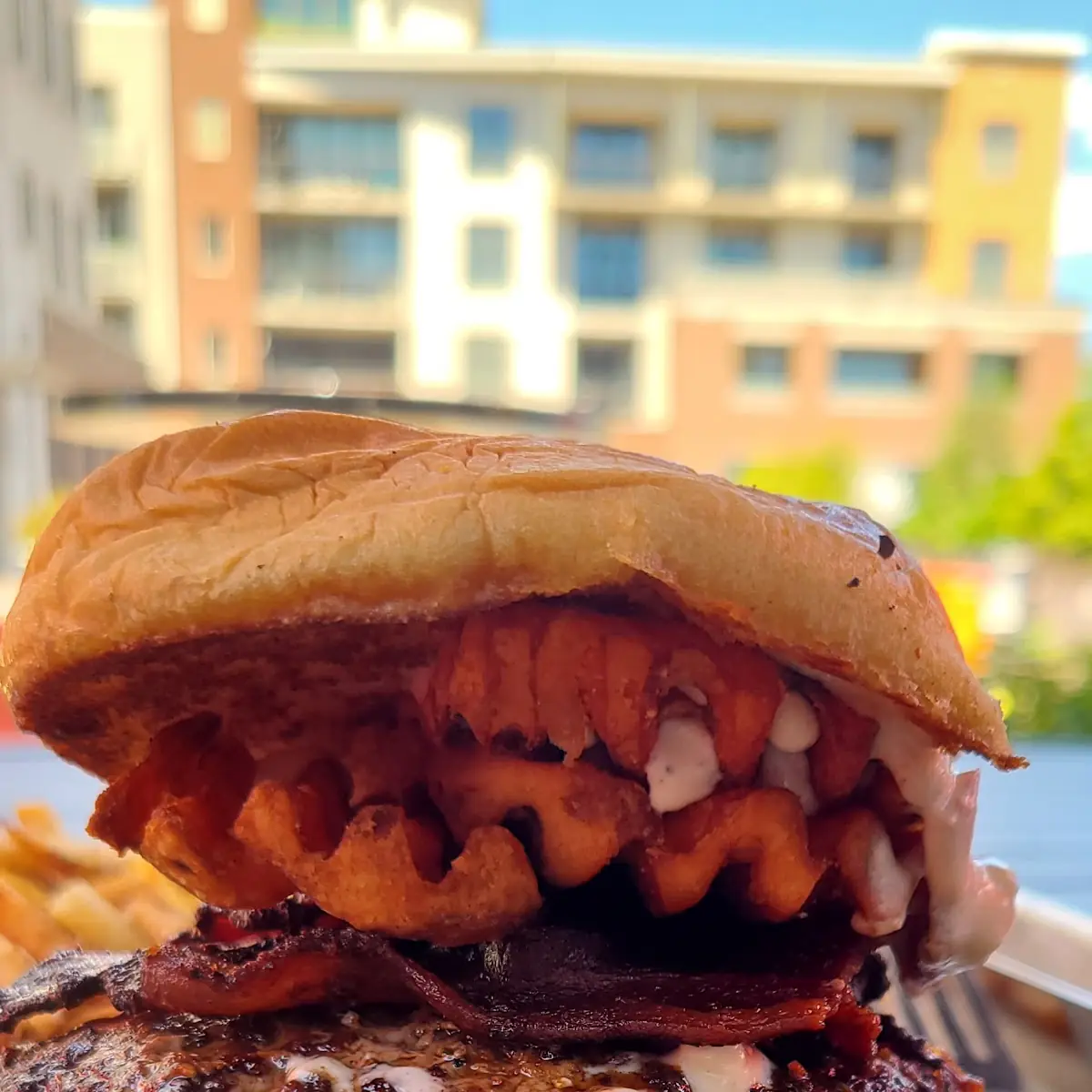 Maple Bacon Burger
