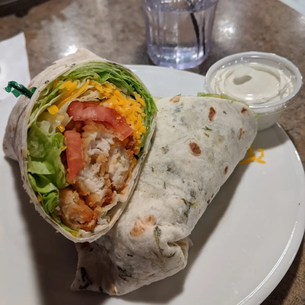 Chicken Ranch Wrap