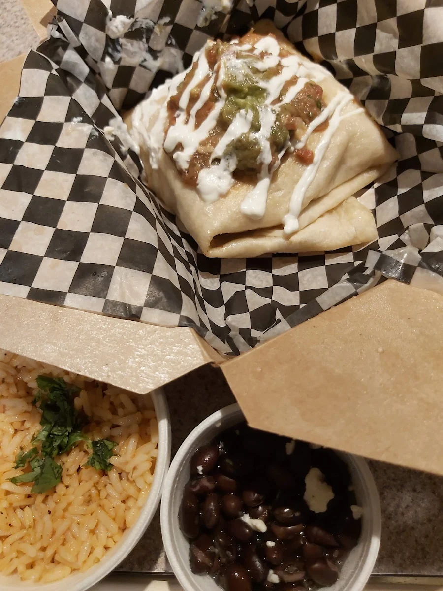 Chicken Chimichanga, Sabrosito Restaurant (formerly Don Oso's)
