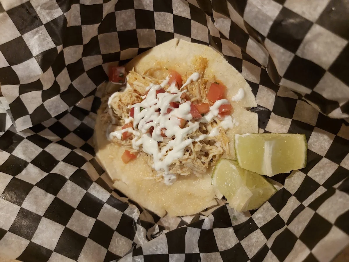 Shredded Chicken Taco, Sabrosito Restaurant (formerly Don Oso's)