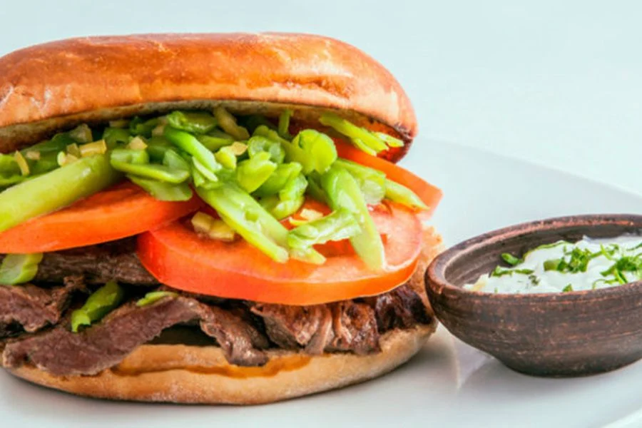 Torta de Puerco, Sabrosito Restaurant (formerly Don Oso's)