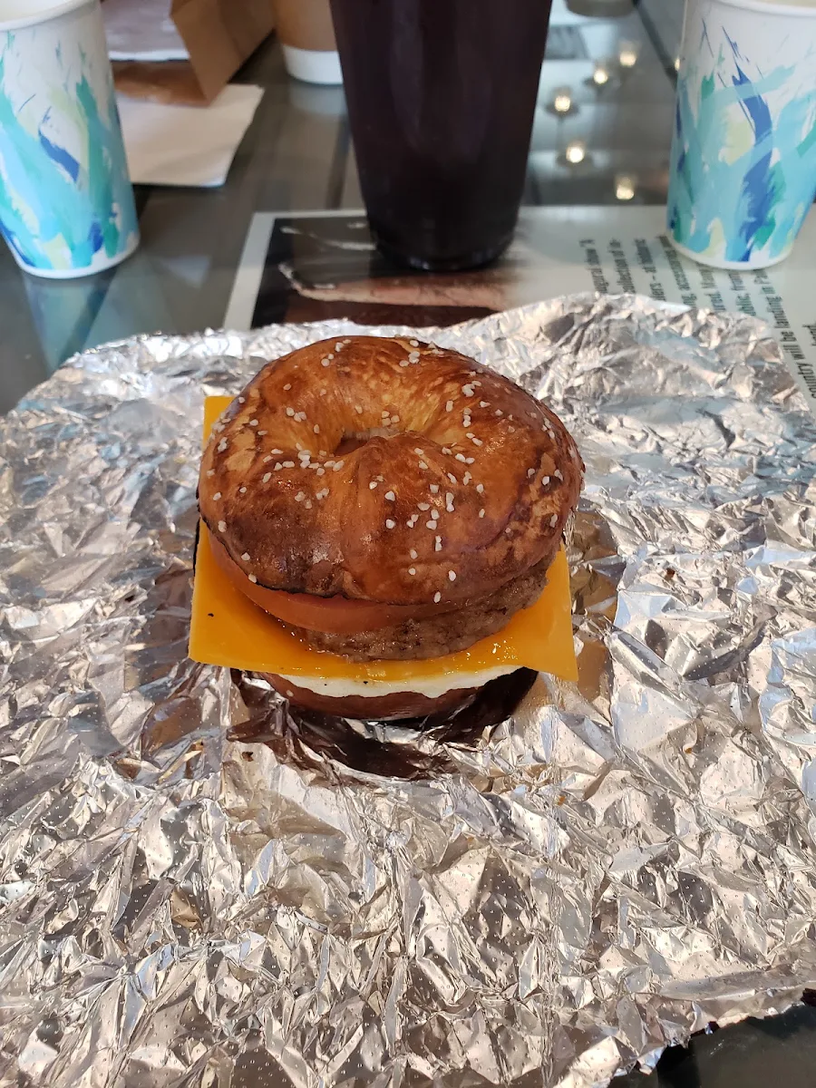 Sausage Egg and Cheese Sandwich