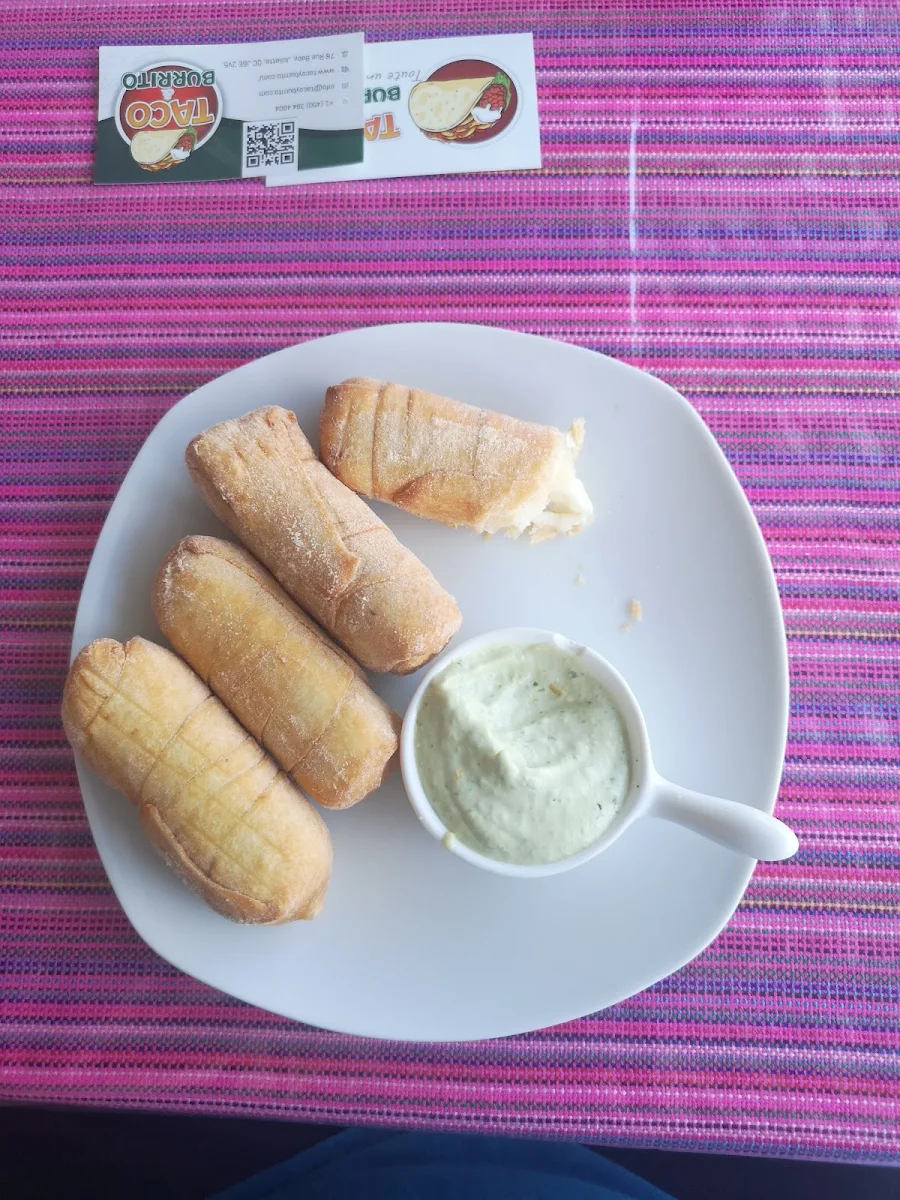 Tequeños, Taco & Burrito
