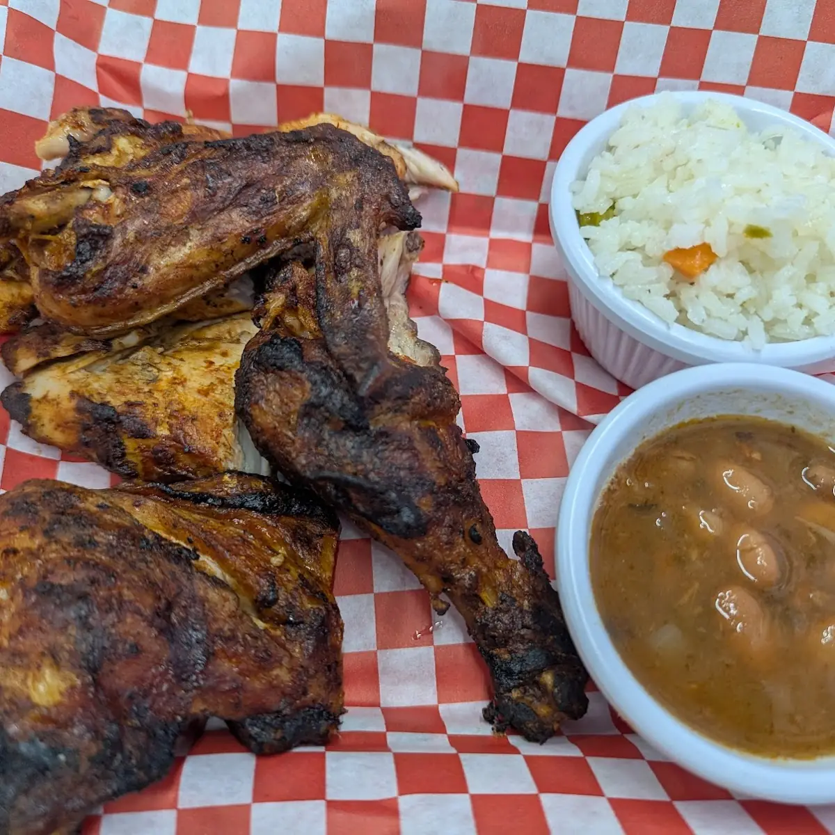 Pollo Al Carbón Combo 1 2 Chicken Grill Combo 1 2