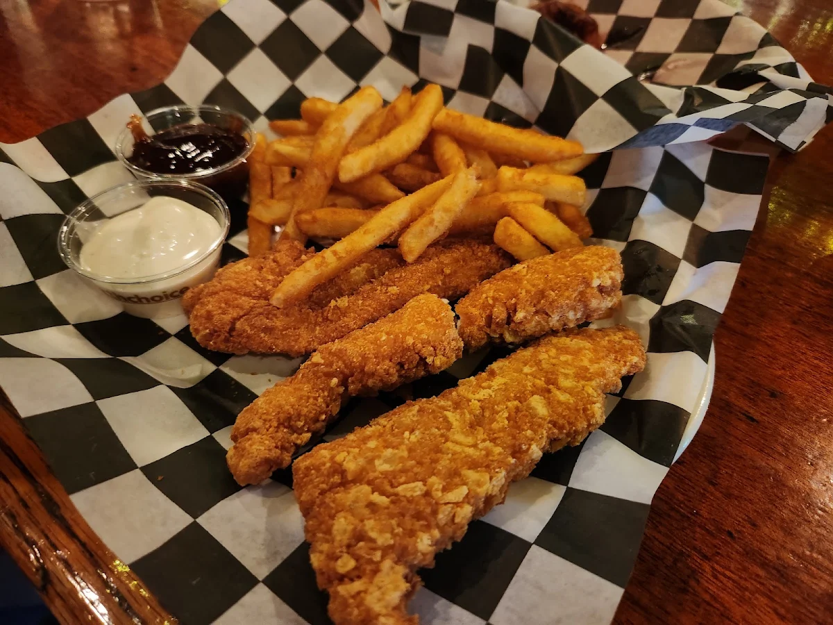 Chicken Tenders with BBQ and Ranch