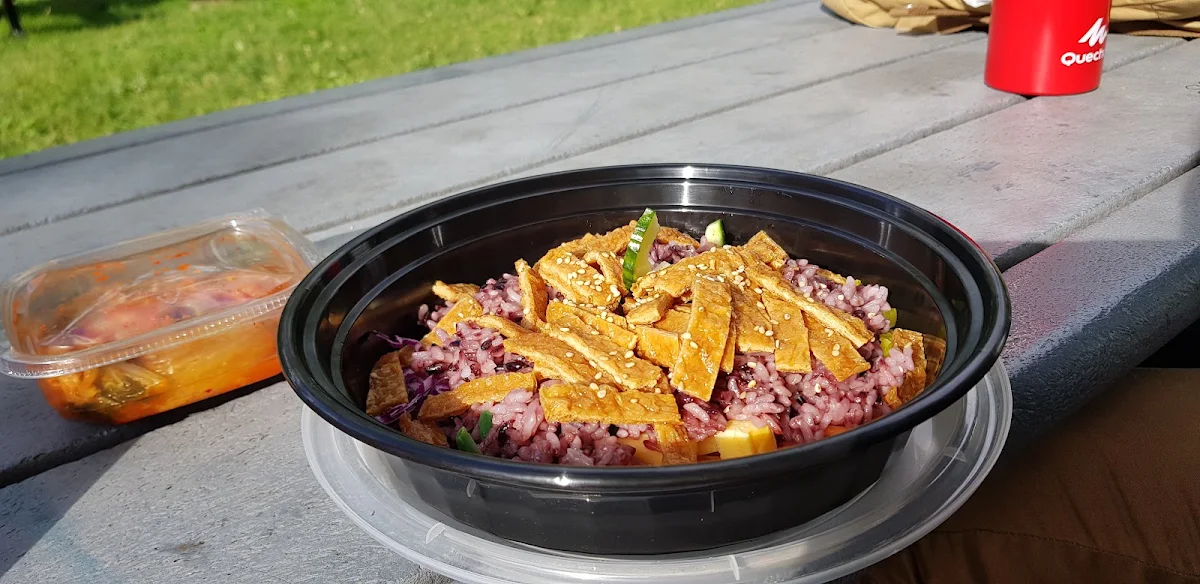 Vege Fried Tofu Bibimbap, Lee N Kim