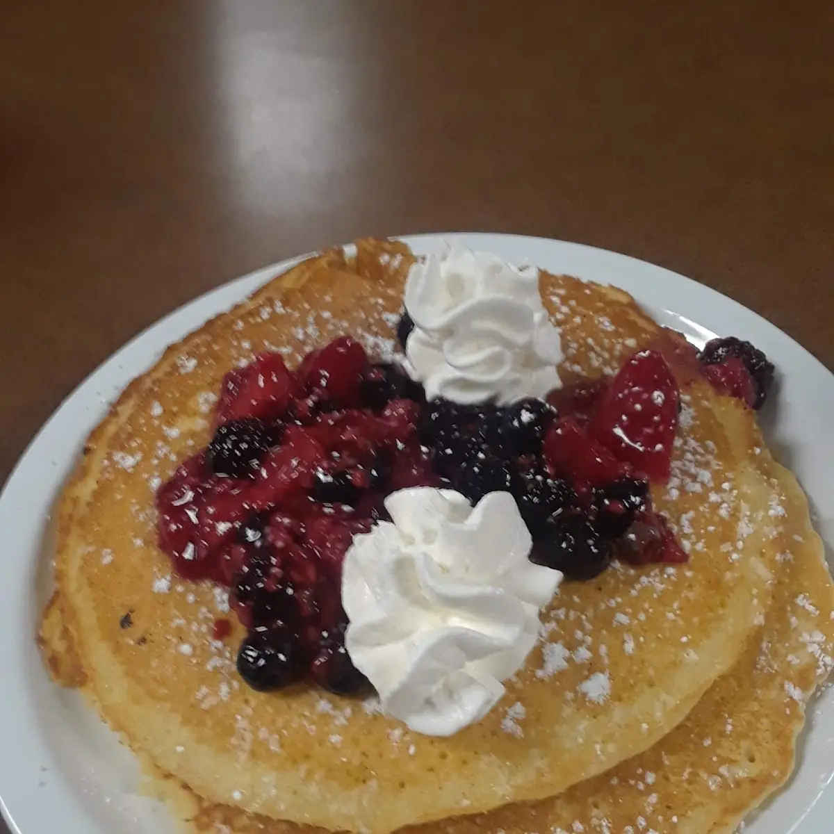 Mixed Berry Pancakes