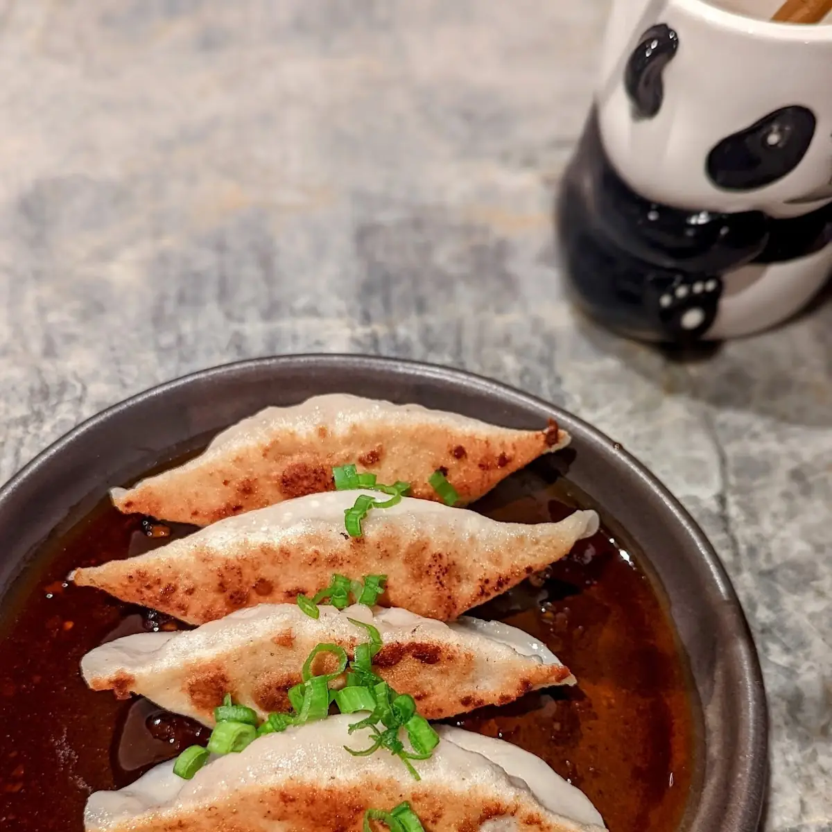 Pan Fried Chicken Dumplings