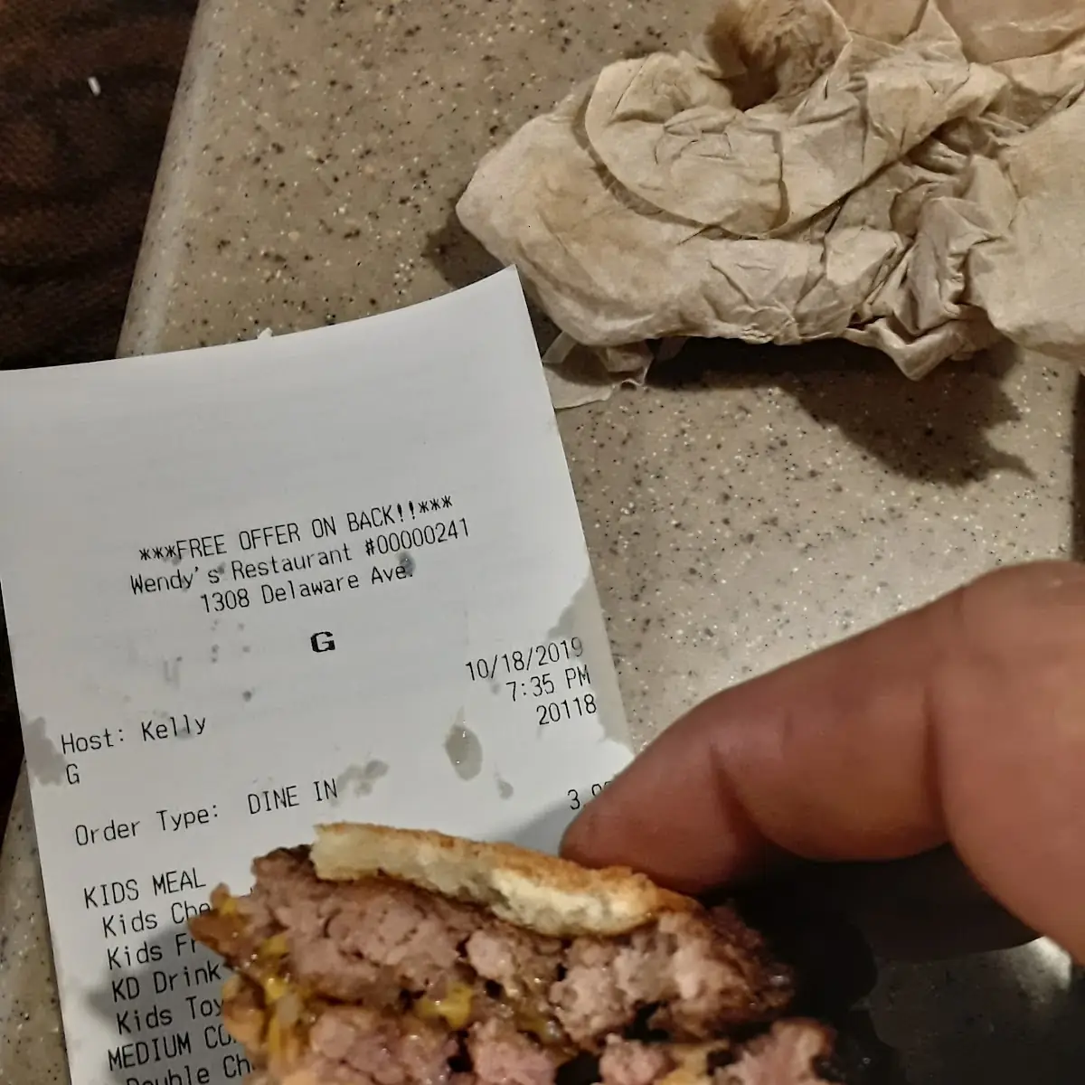 Wendy's Double Cheeseburger Combo