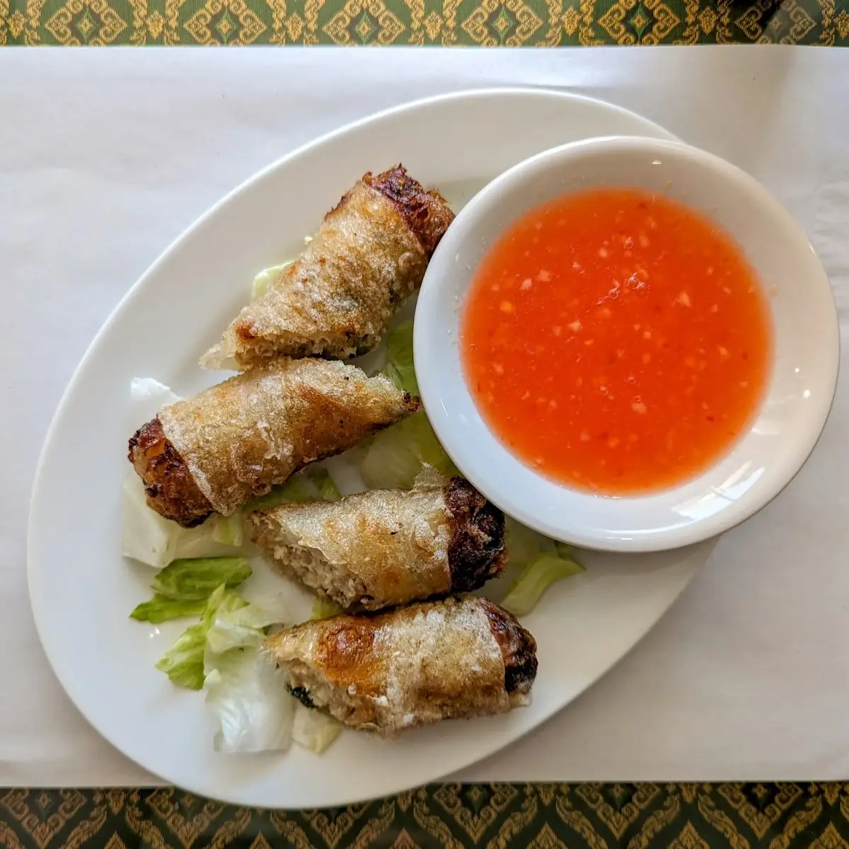 Crispy Siam Rolls