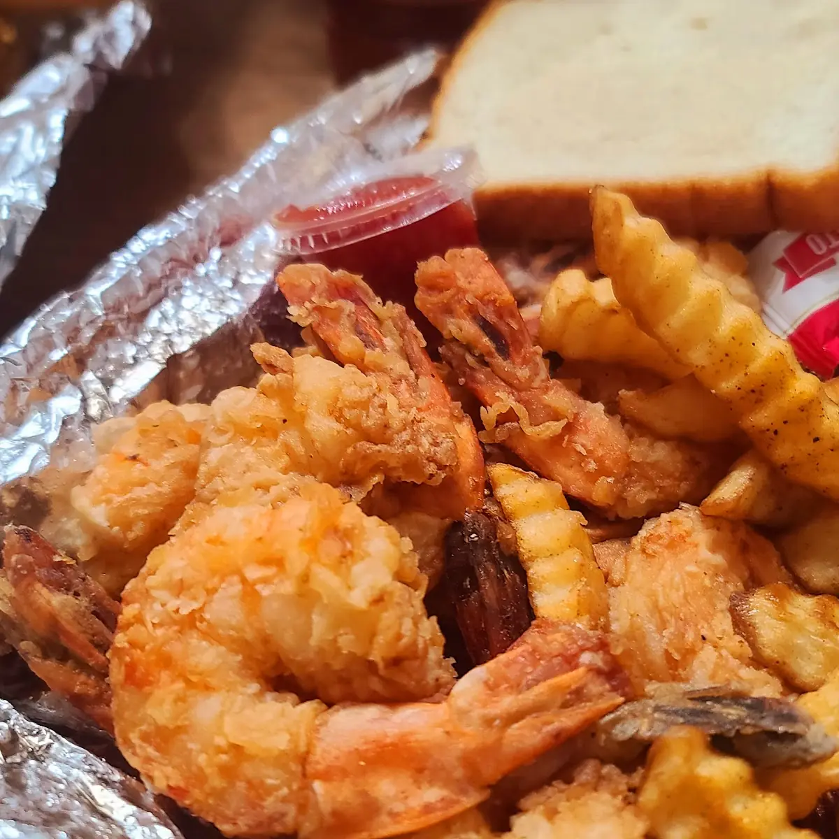 Jumbo Shrimp and Fries