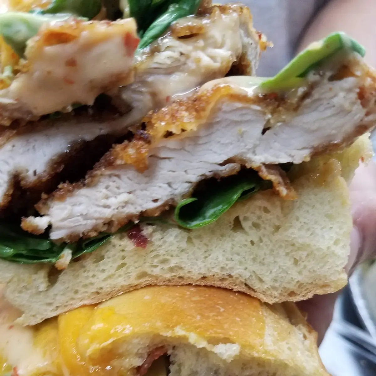 Melted Cheddar Cheese