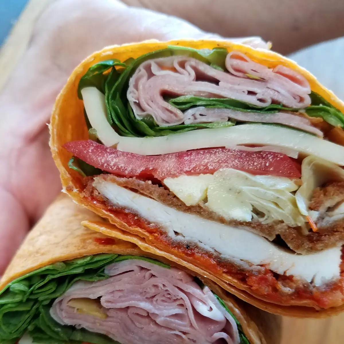 Tomato Wrap Chicken Artichoke Hearts