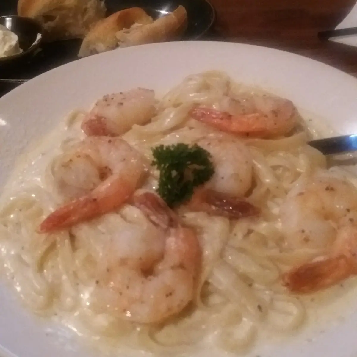 Shrimp Alfredo
