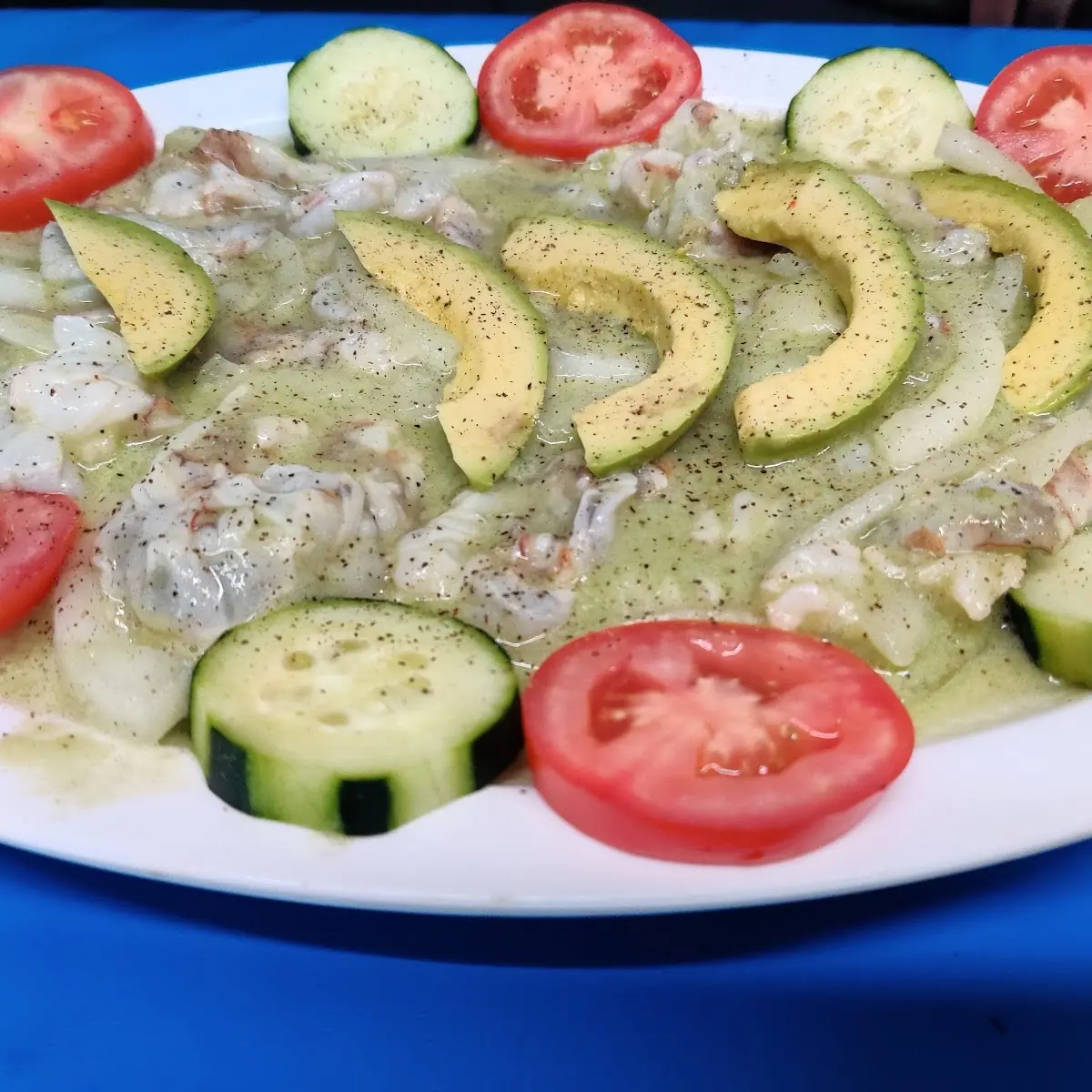 Aguachile En Salsa Verde