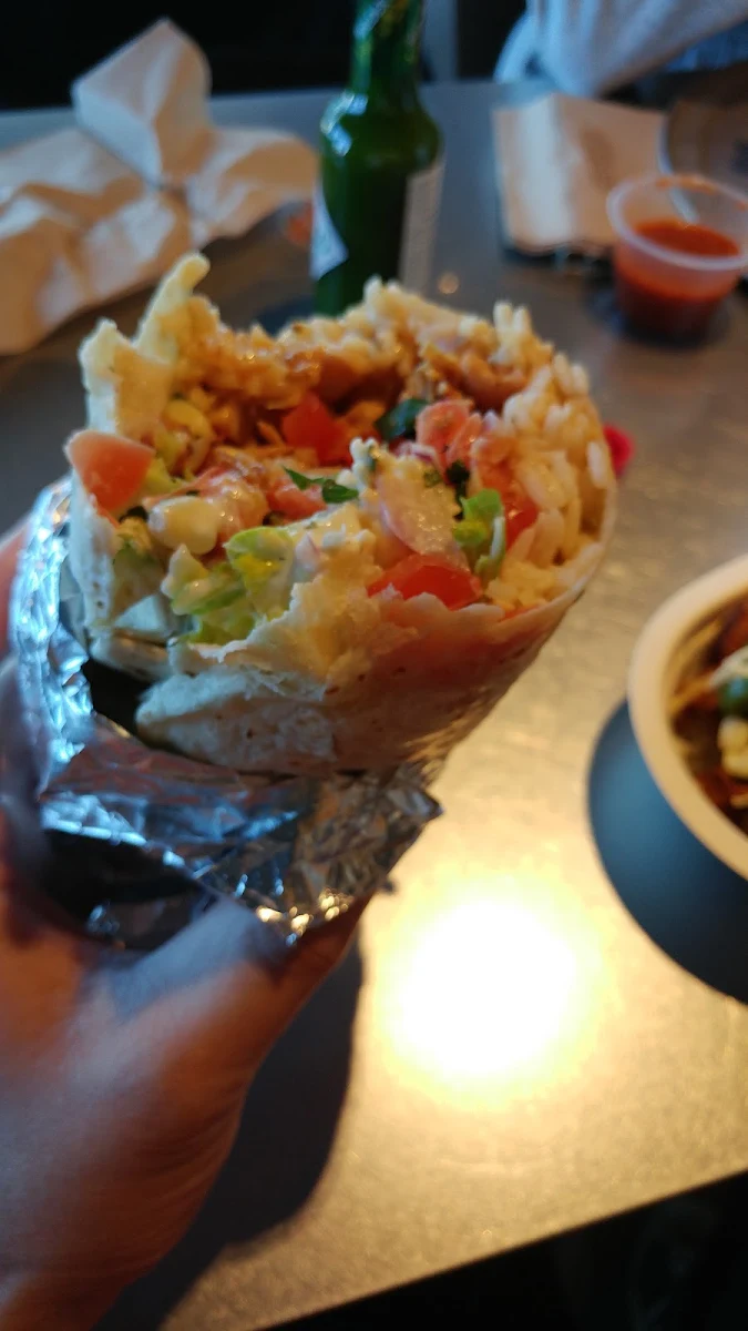 Chipotle Honey Chicken Burrito, Chipotle Mexican Grill