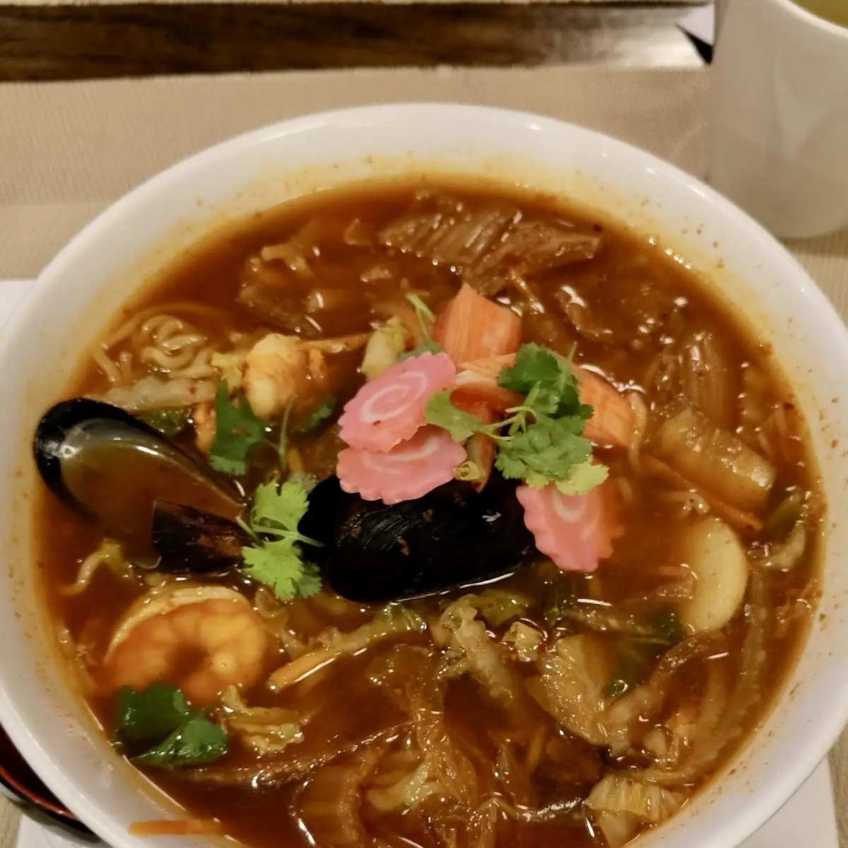 Kimchee Seafood Soup