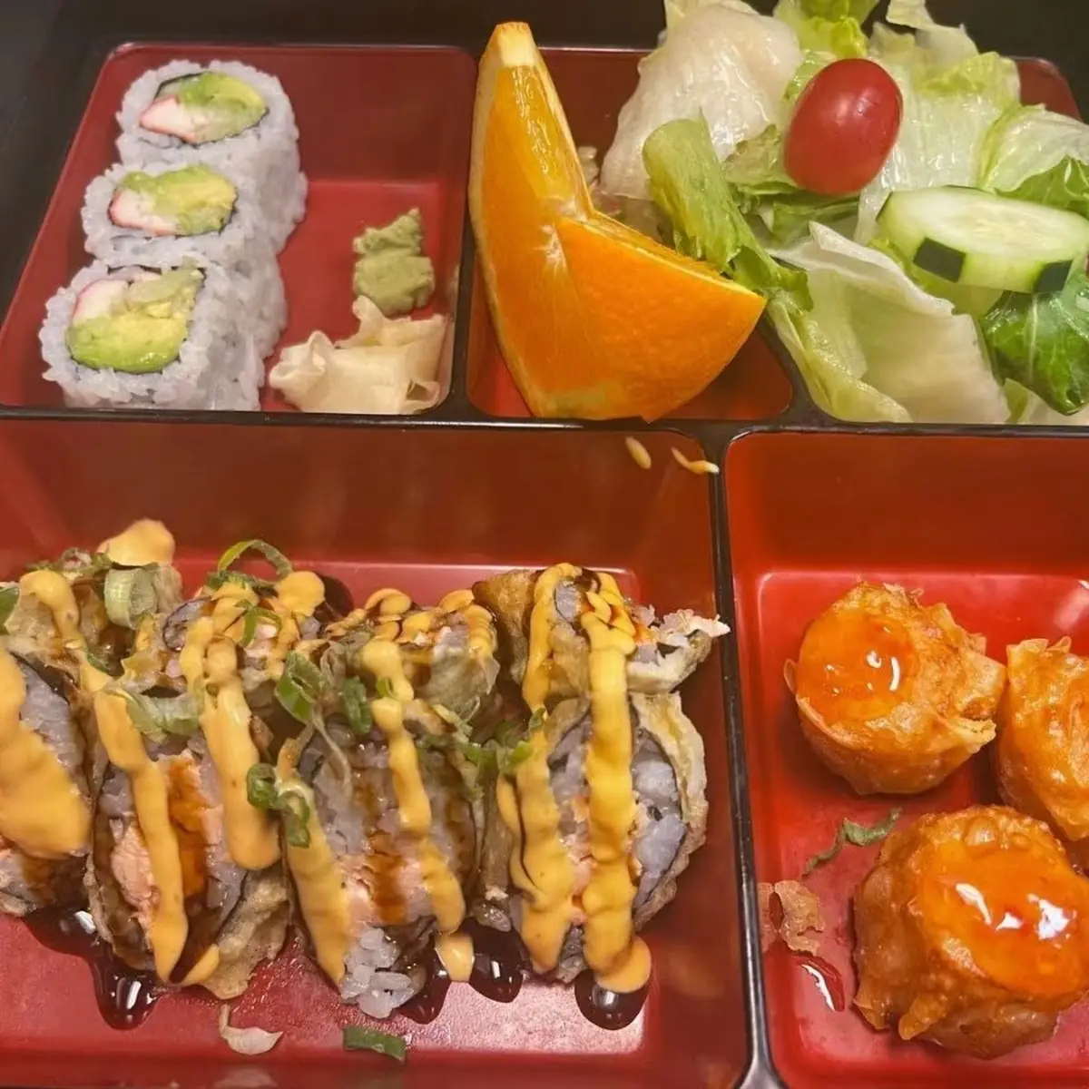 L Shrimp Tempura Bento