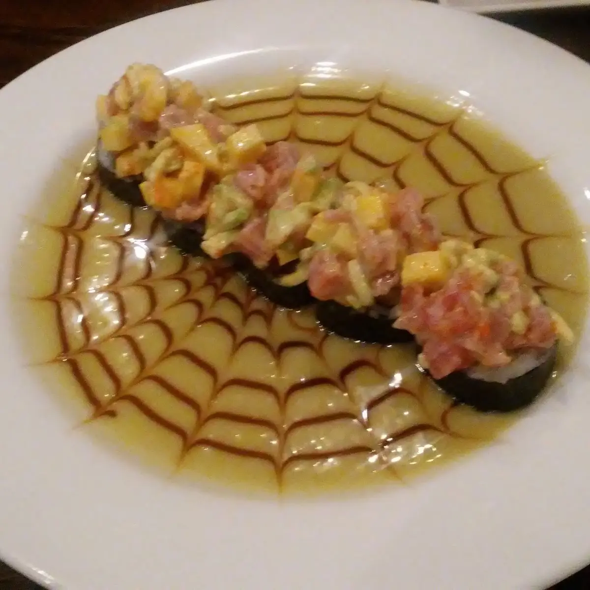 Add Massago For a Sushi Roll
