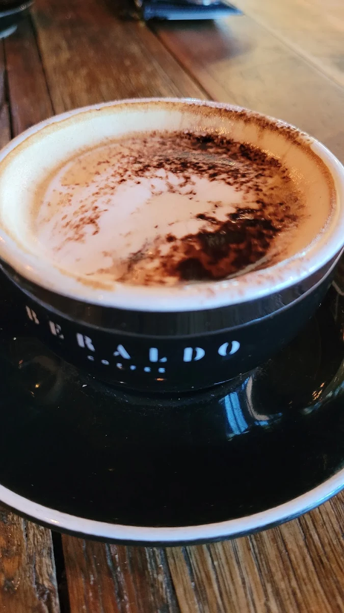 Cappuccino, Golden Brew Cafe Mornington