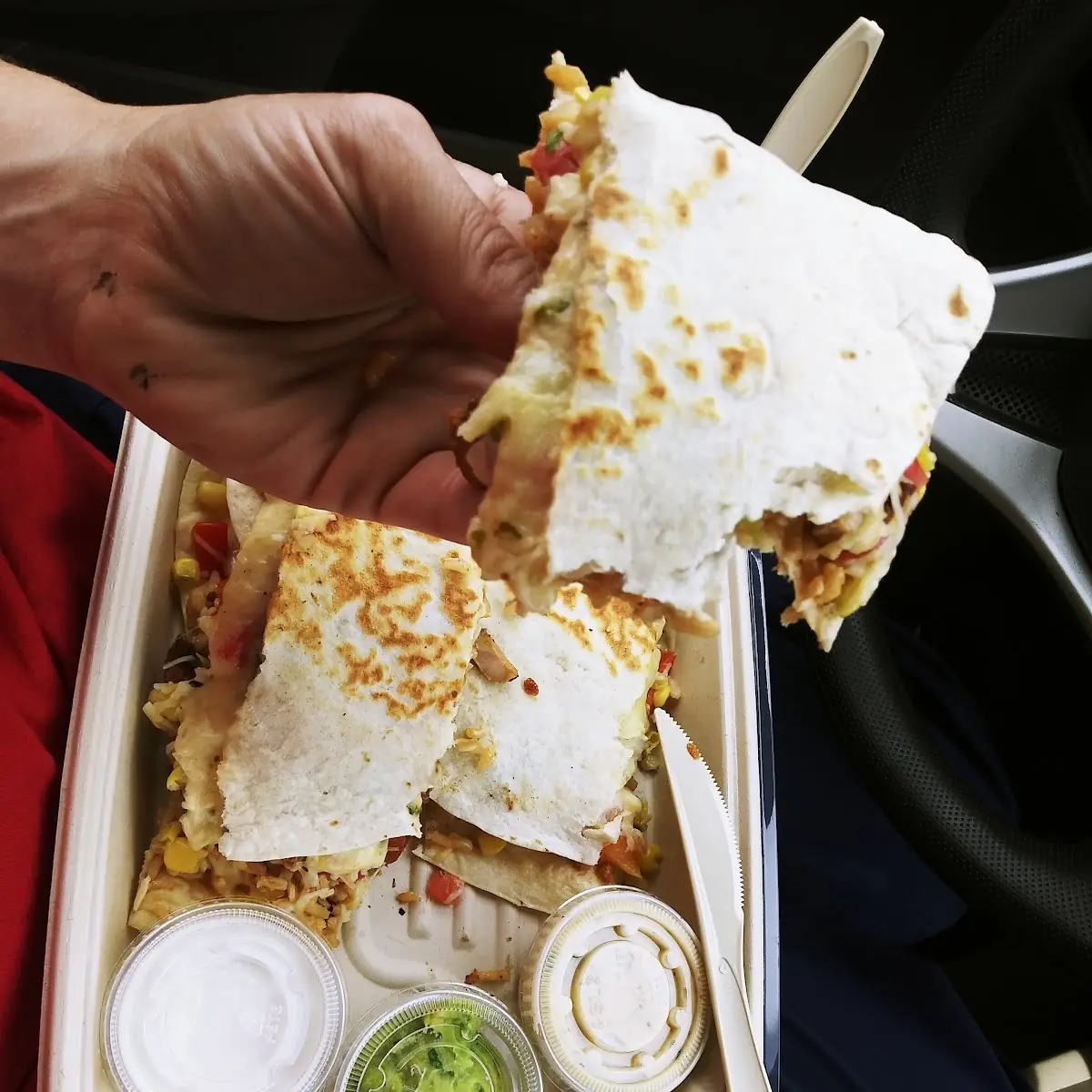 Adobo Chicken Burrito Supreme