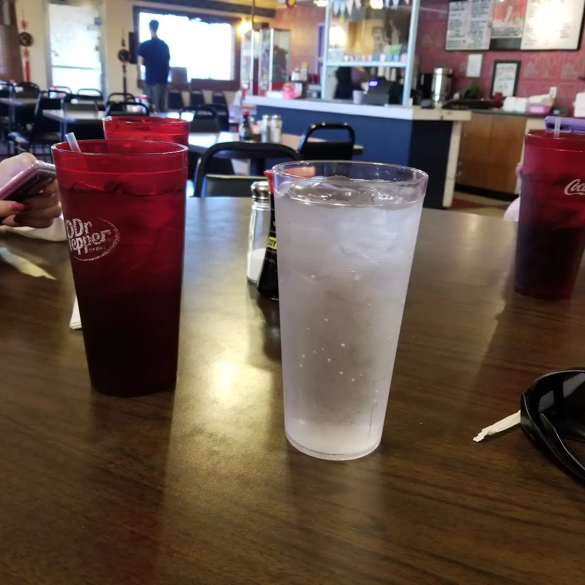 Unsweet Tea and Water