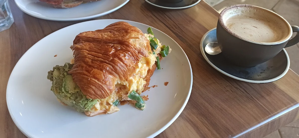Loaded Croissant, Double Shot Noosa