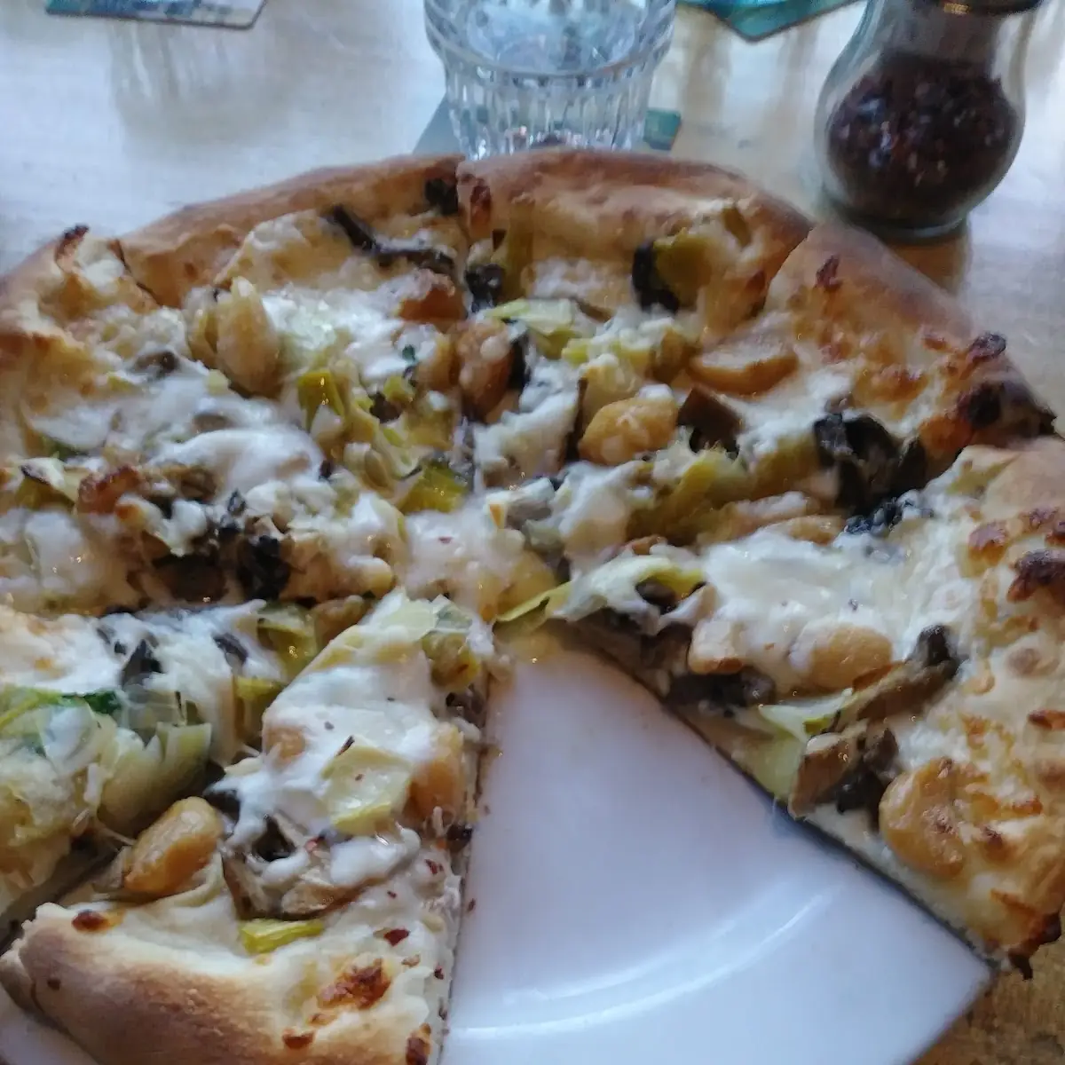 Mushroom Pizza