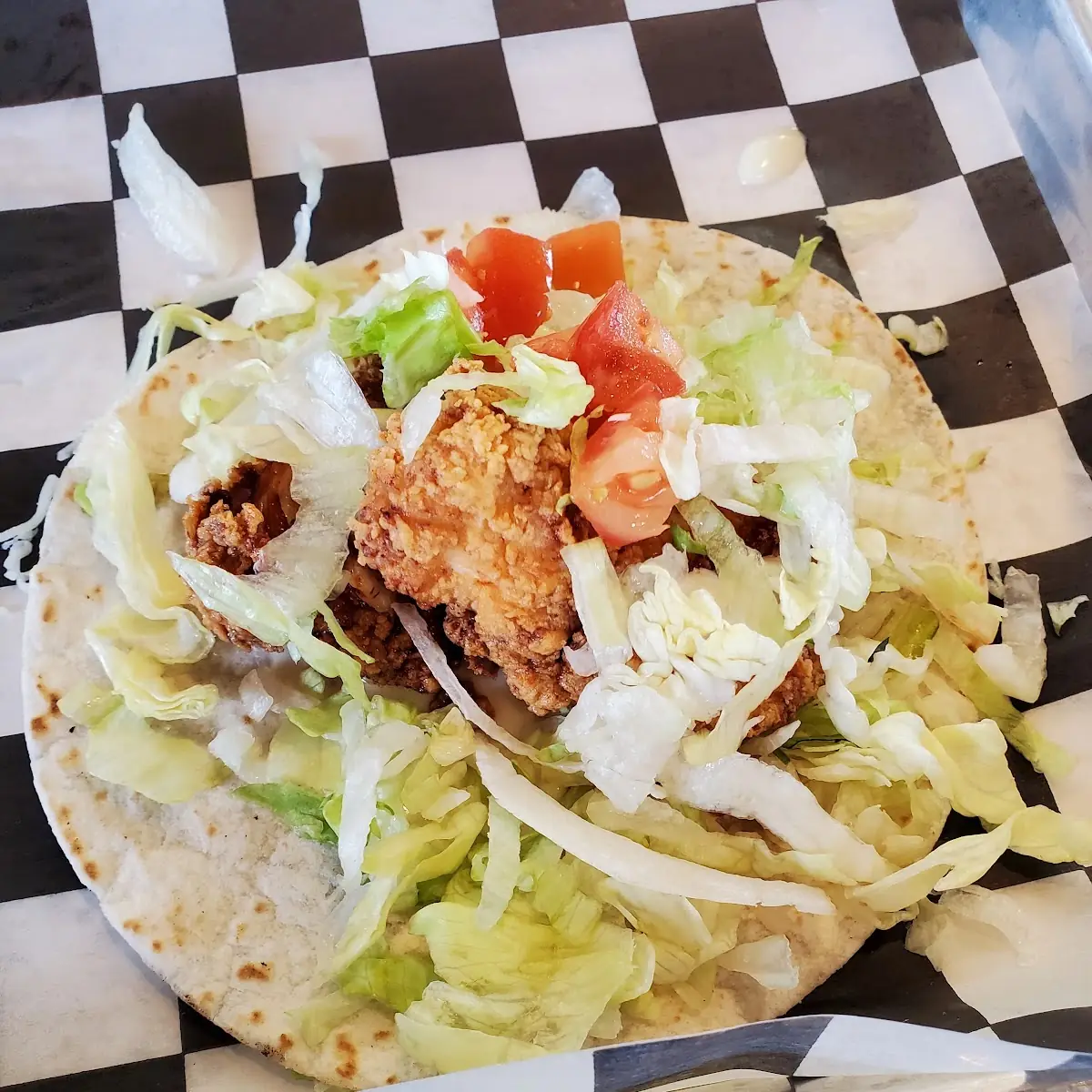 Crunchy Chicken Taco