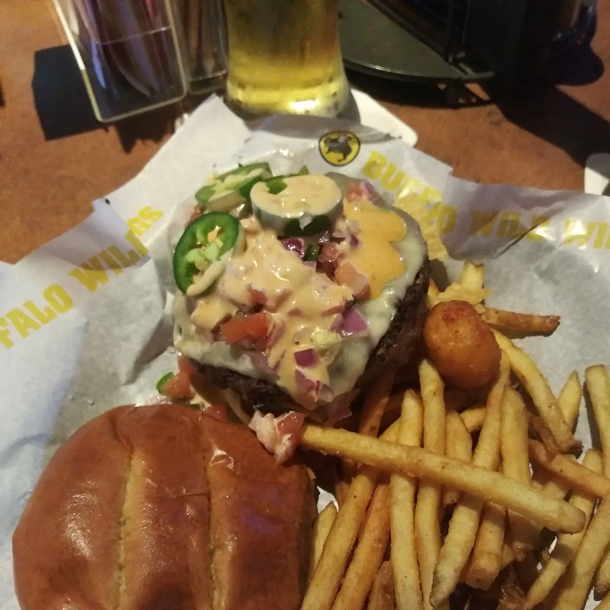 Supreme Nacho Burger