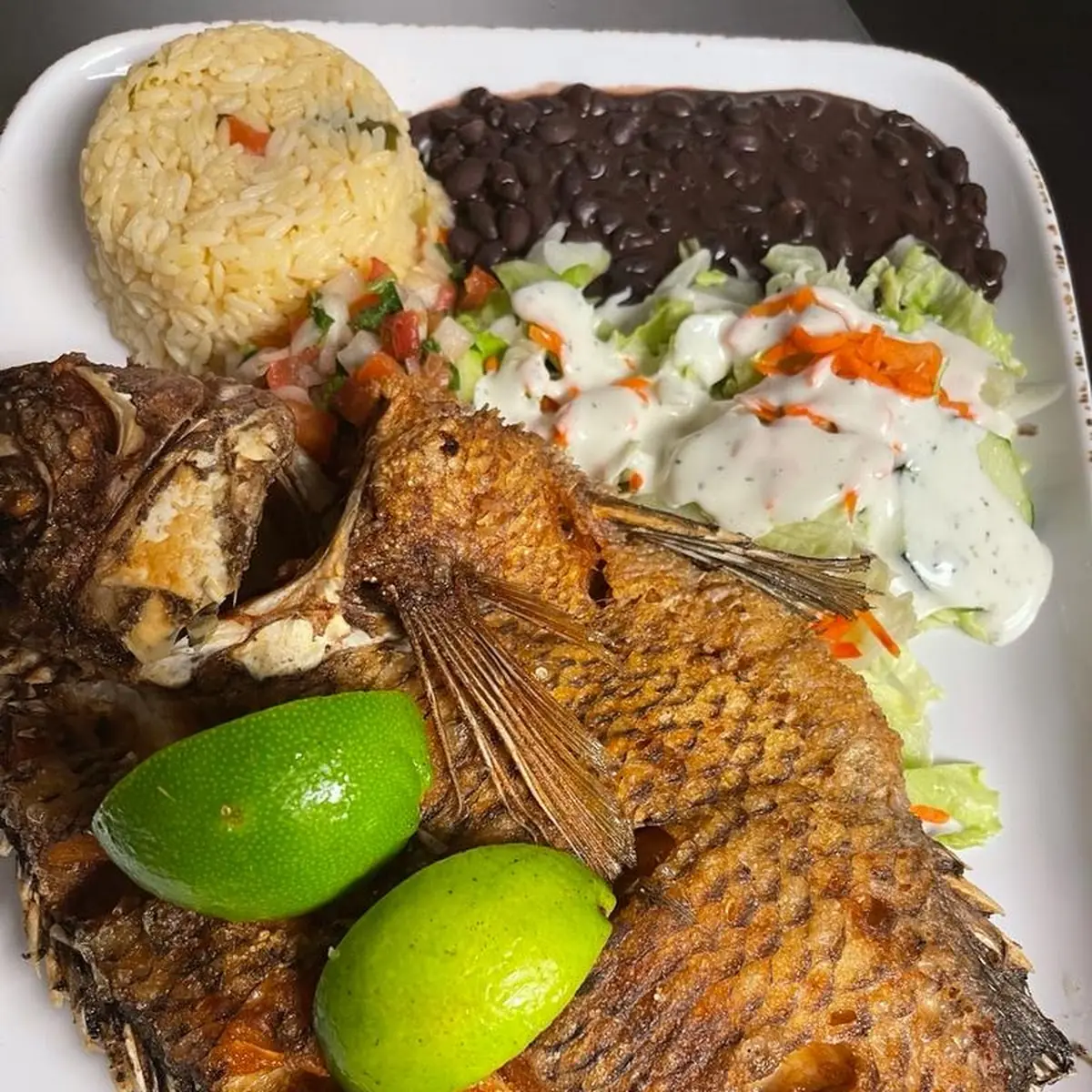 Pescado Frito Fried Tilapia