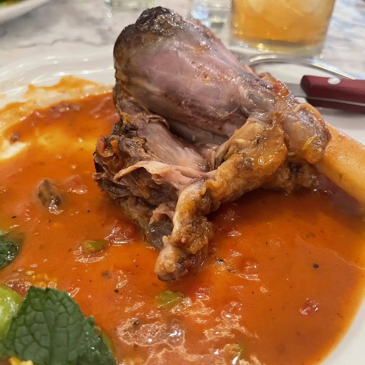 Braised Lamb Shank