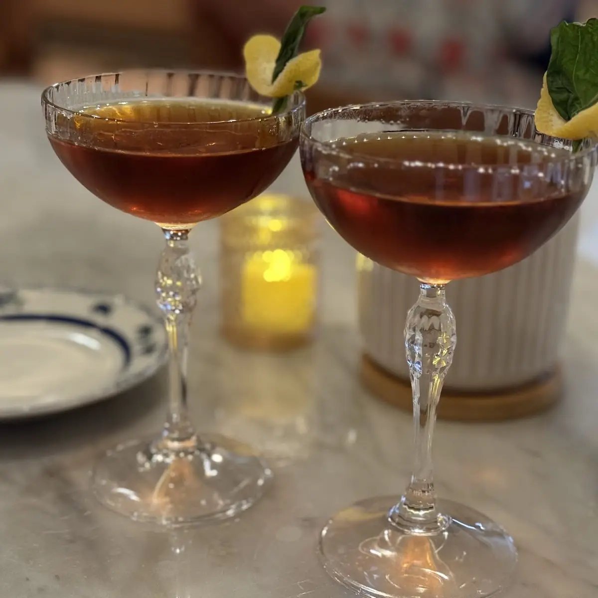 Old Fashioned Cocktail with Cherry