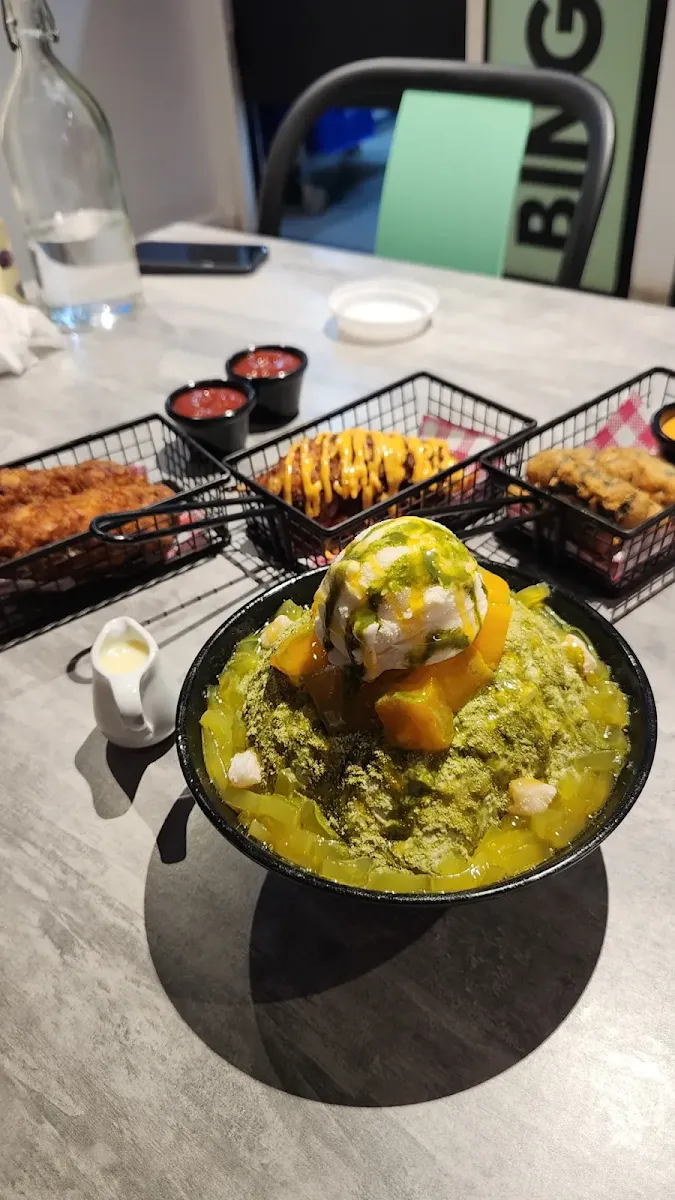 Matcha Mango Bingsoo, Bingsoo Desserts Springvale